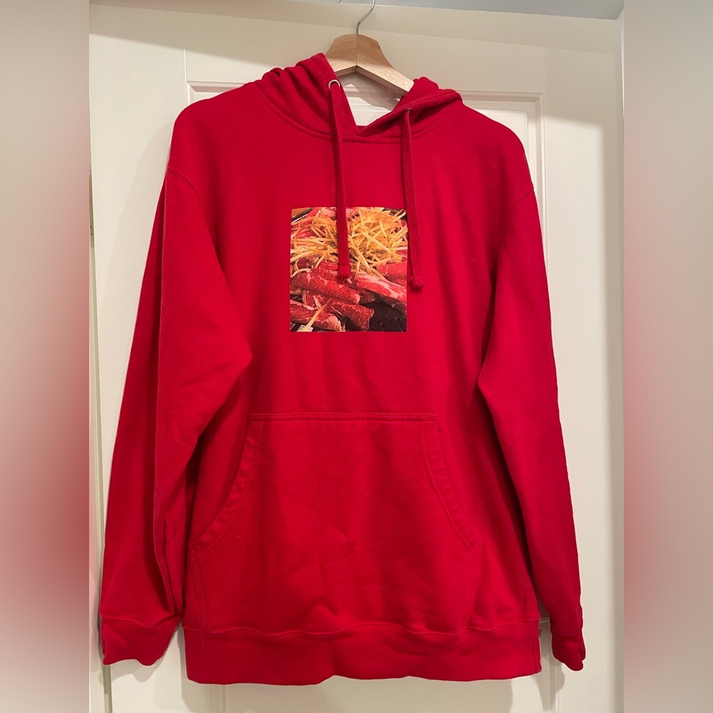 Anti Social Social Club Red Hoodie